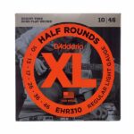 D'Addario EHR310 XL Half-Rounds Electric Guitar Strings - 10-46  - Regular Light