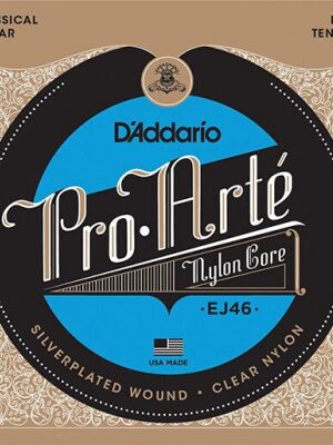 D'Addario EJ46 Pro-Arte Silver-Plated Classical Guitar Strings - Hard Tension