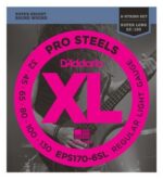 D'Addario EPS170-6SL XL Pro Steels Bass Guitar Strings - .032-.130 Light Long Scale 6-strings
