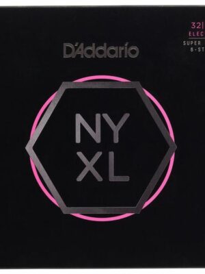 D'Addario NYXL32130SL NYXL Super Long 6-string Bass Strings - .032-.130