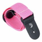 D'Addario PWS106 50MM Polypropylene Guitar Strap - Pink