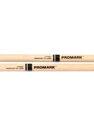 Promark Rebound Drumsticks - Hickory - 7A Long - Wood Tip