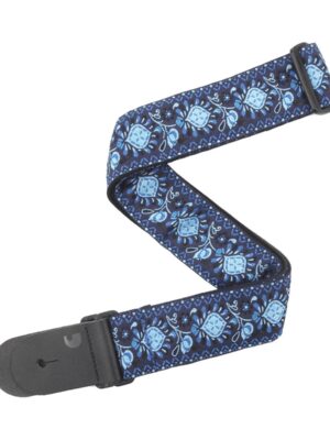 D'Addario T20W1418 2" Woven Guitar Strap - Monterey 2 - Blue