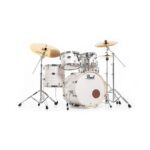 Pearl Export EXX725S/C 5 piece Drum Set with Hardware and Sabian SBR Cymbals - #777 Slipstream White