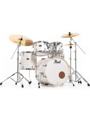 Pearl Export EXX725S/C 5 piece Drum Set with Hardware and Sabian SBR Cymbals - #777 Slipstream White