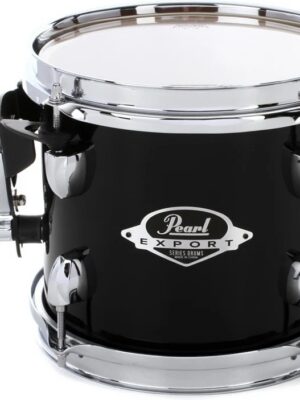 Pearl Export EXX 8 inch Mounted Tom Add-on Pack - 7 x 8 inch - Jet Black