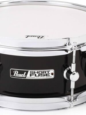 Pearl SFS10/C31 Short Fuse 10 x 15 inch Snare Drum - Jet Black