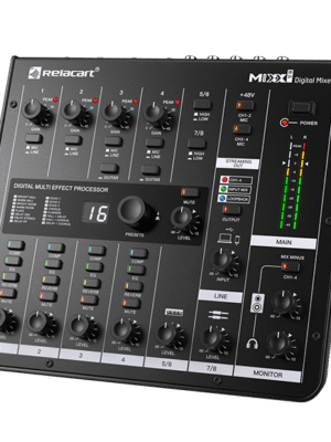Relacart MIXX8.6 8-Channel Digital Mixer