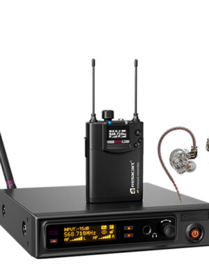 Relacart PM320/PM32R Wireless In-Ear Monitor System + Relacart EA225 Earpiece