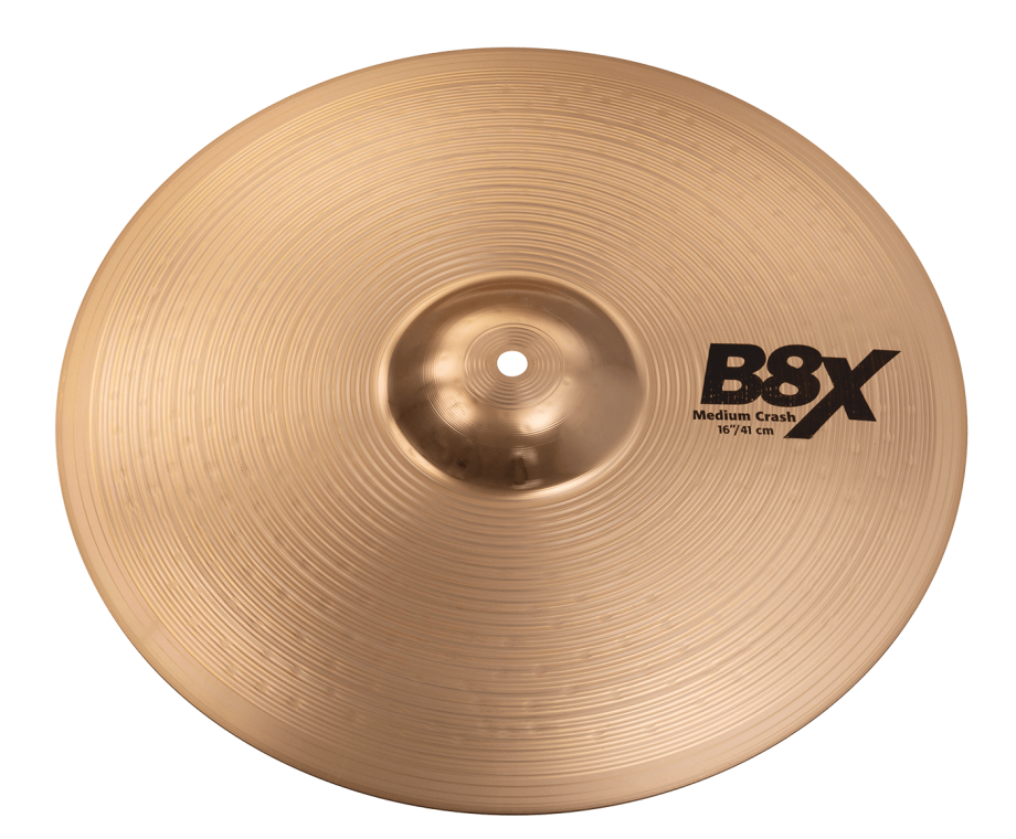 Sabian 16 Inch B8X Medium Crash Cymbal