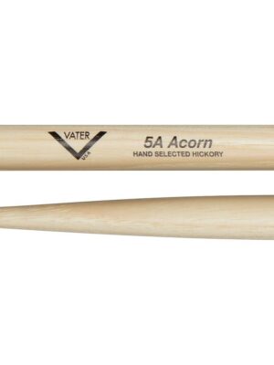 Vater Hickory 5A Acorn Drumsticks - Wood Tip