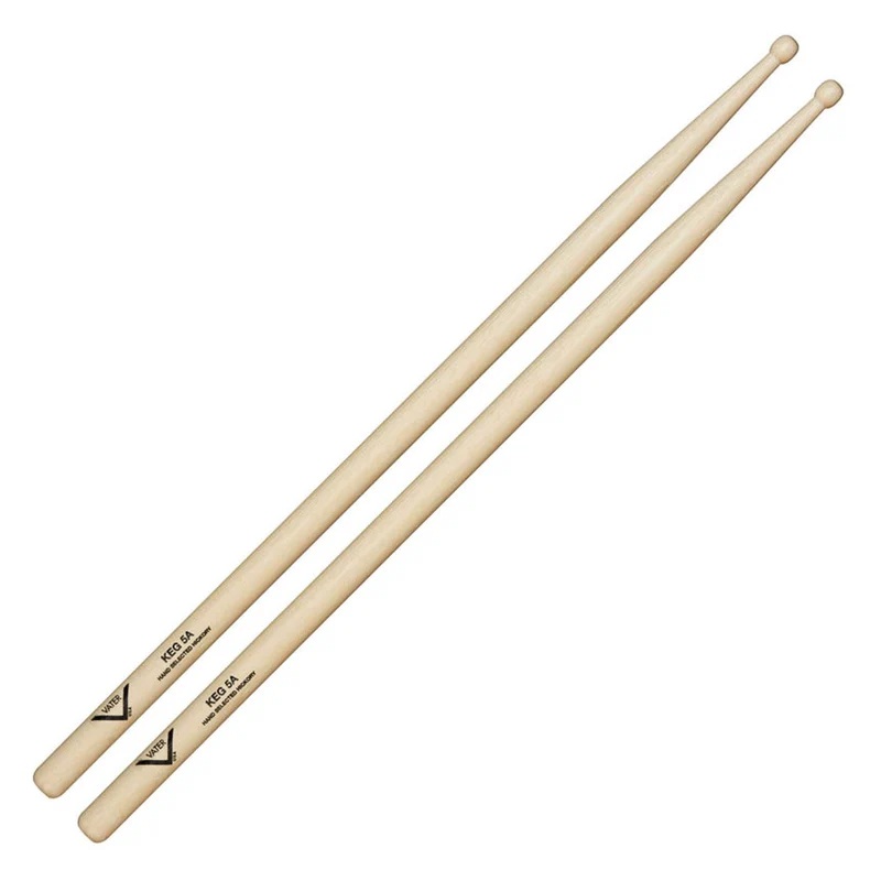 Vater American Hickory Drumsticks – Keg 5A – Wood Tip