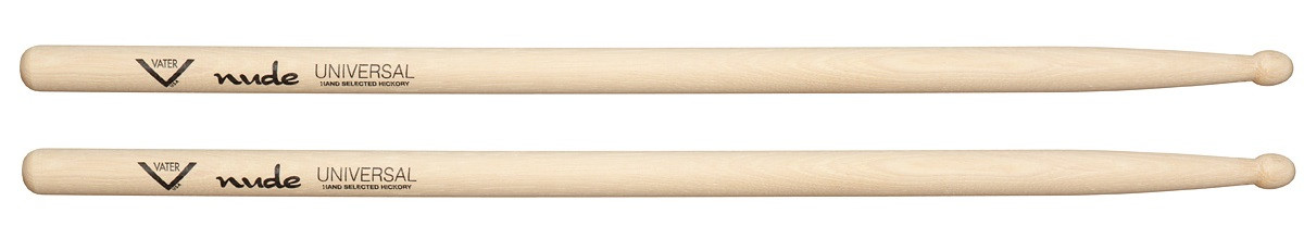 Vater Nude Universal Drumsticks - Wood Tip