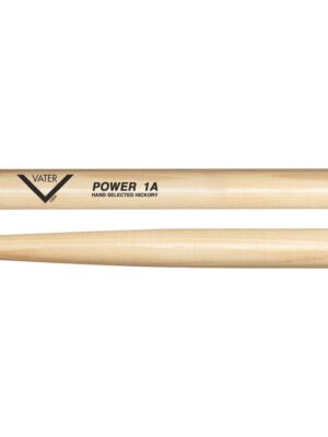 Vater American Hickory Drumsticks - Power 1A - Wood Tip