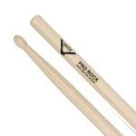 Vater American Hickory Drumsticks – Pro Rock  – Wood Tip