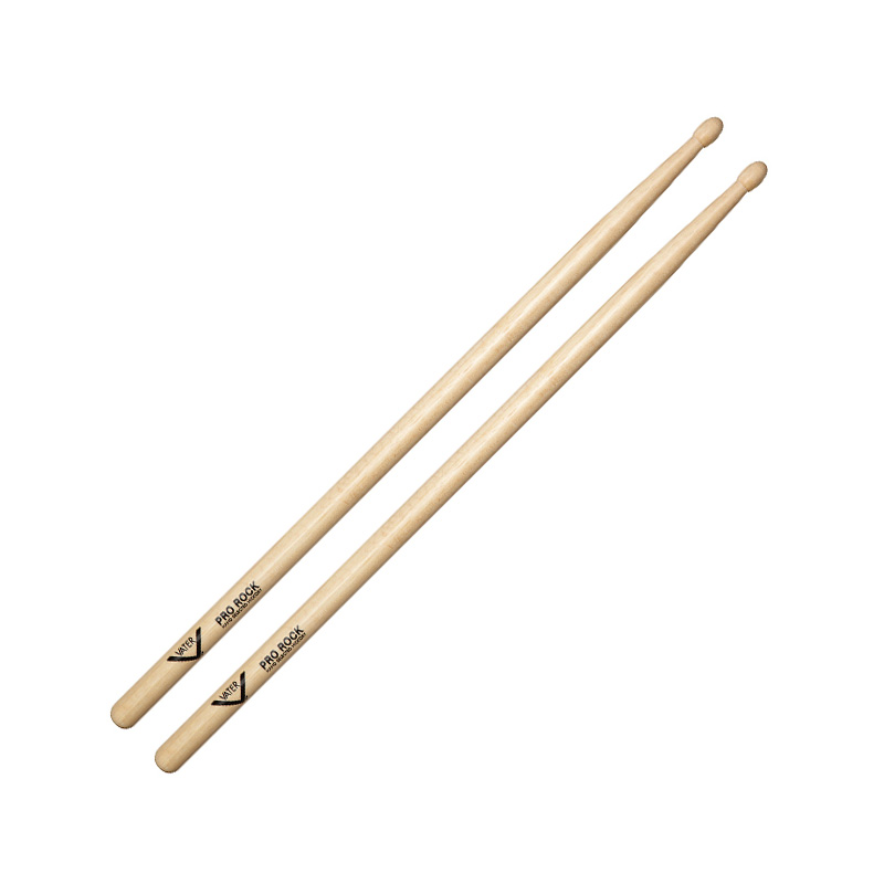 Vater American Hickory Drumsticks – Pro Rock  – Wood Tip