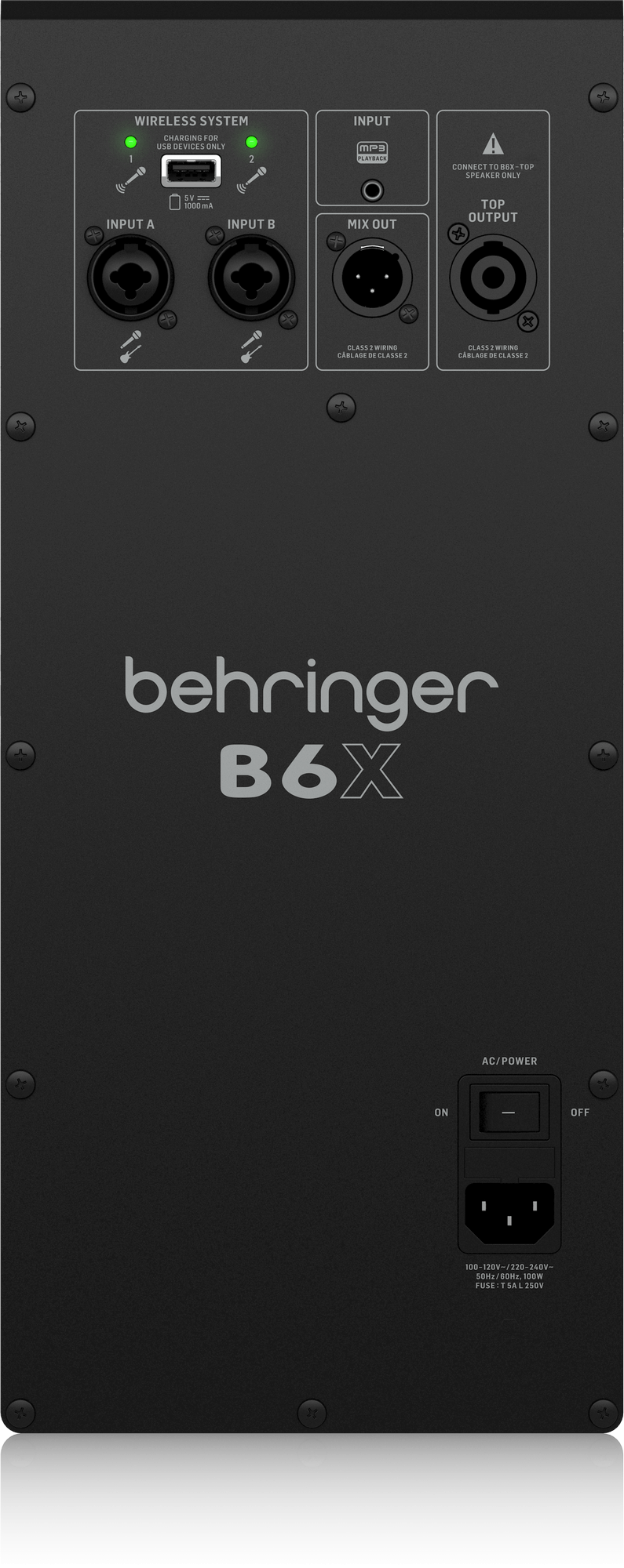 Behringer B6X 800W Active Column Loudspeaker